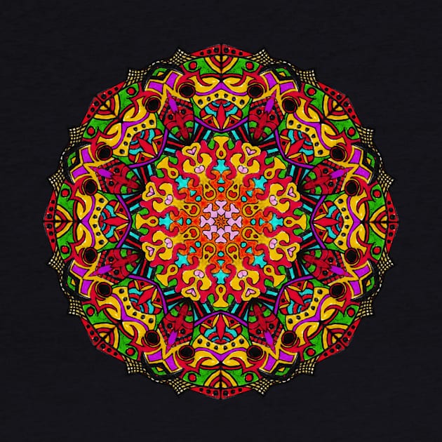 Indigo Child Mandala by Shumlosh